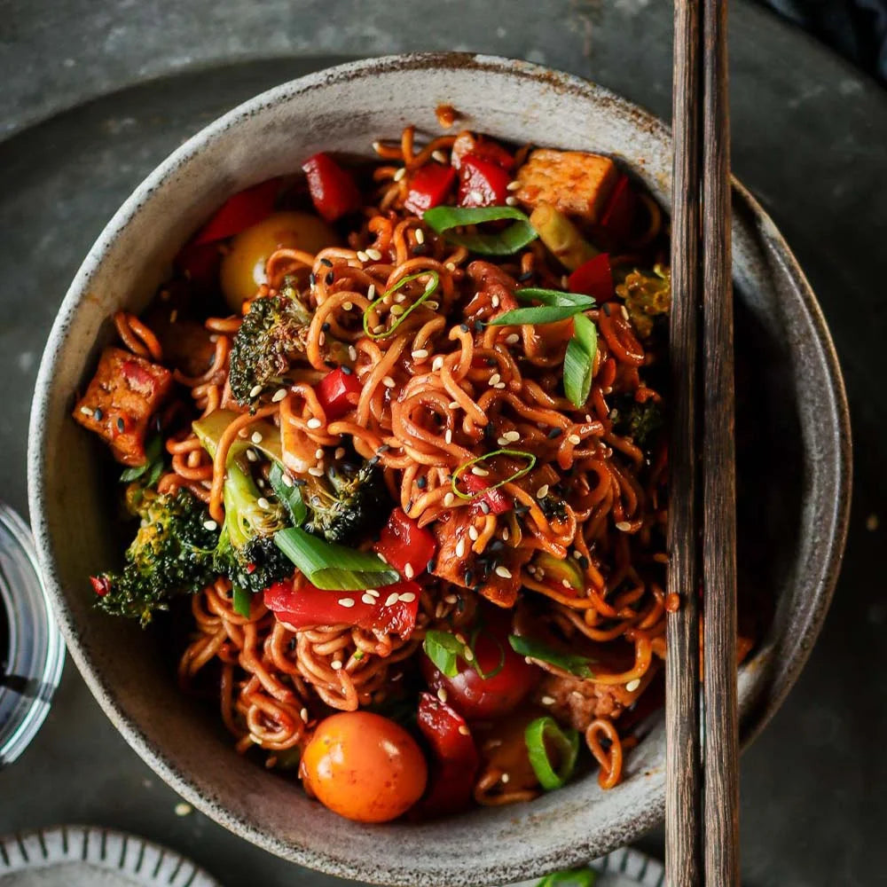 Μεσαία Νουντλς Έτοιμα Για Γουόκ Blue Dragon Medium Wok Ready Noodles 300g